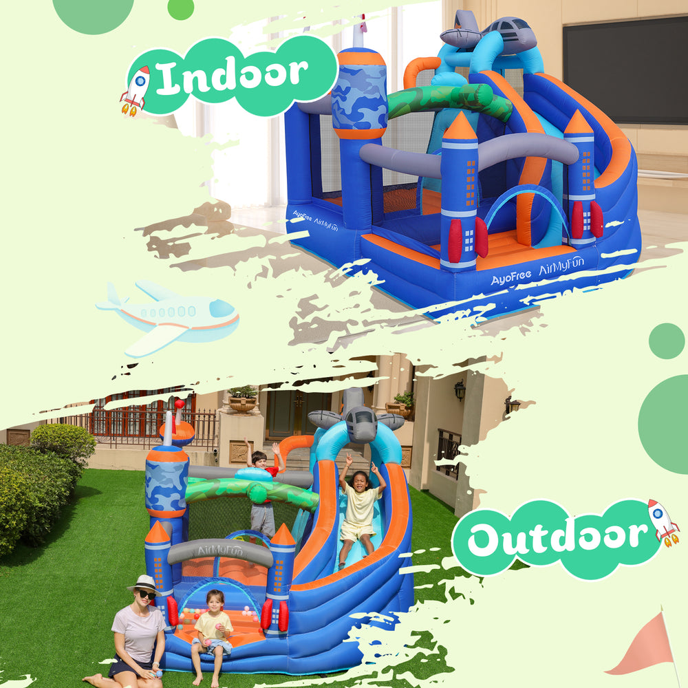 Aerospace Theme Bounce House